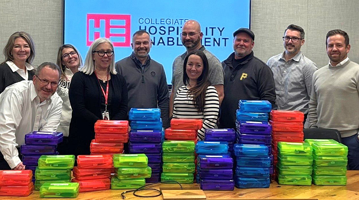 assembling STEM kits